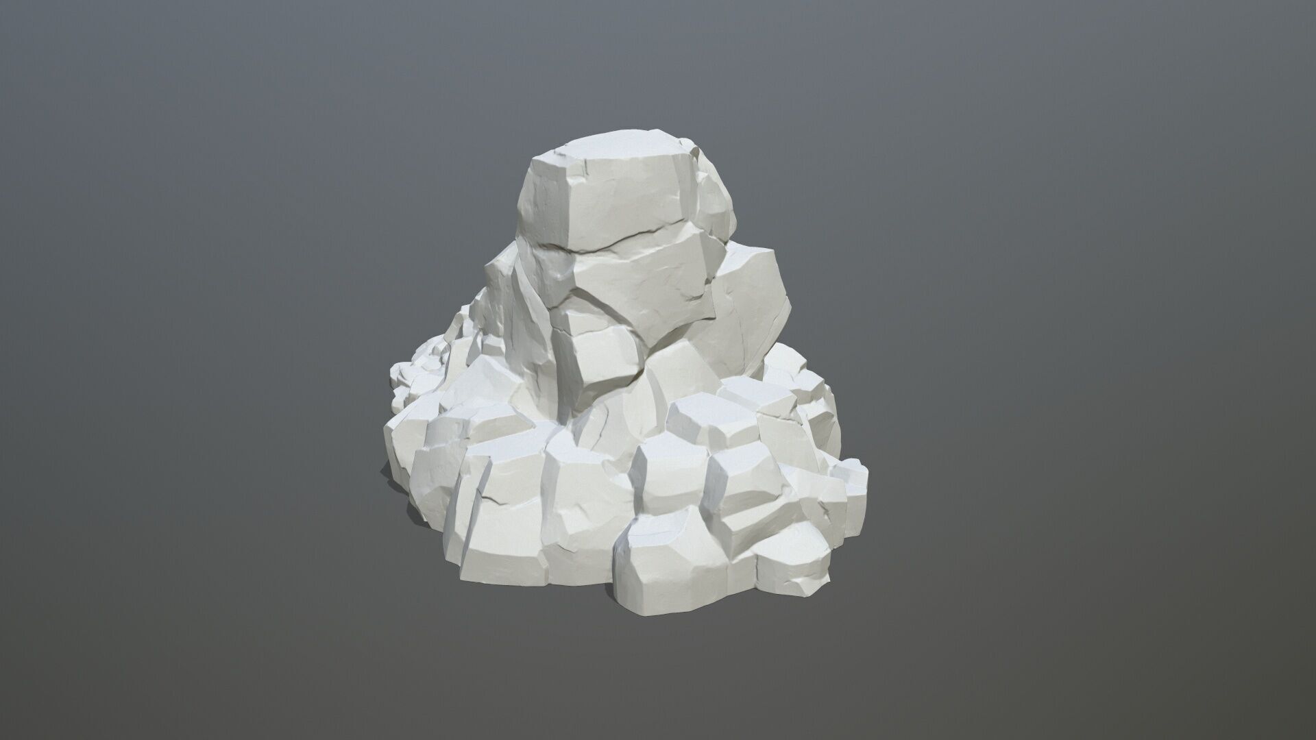 mountain 3D print model_8