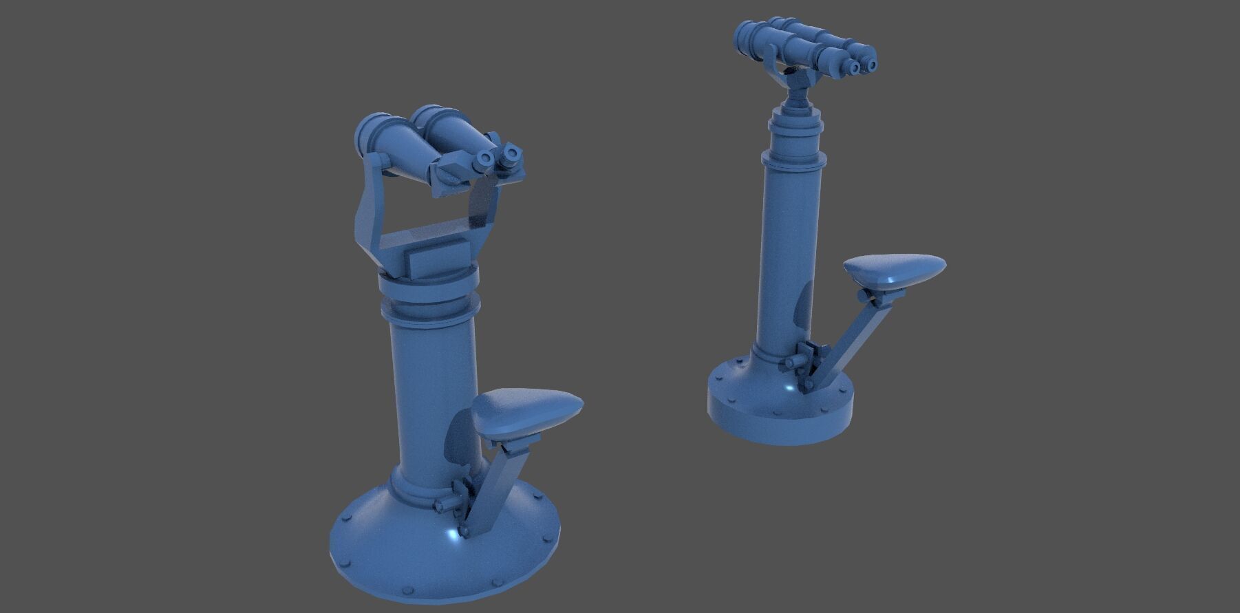 Yamato Binoculars - Commercial license - 1-100 scale 3D print model_2