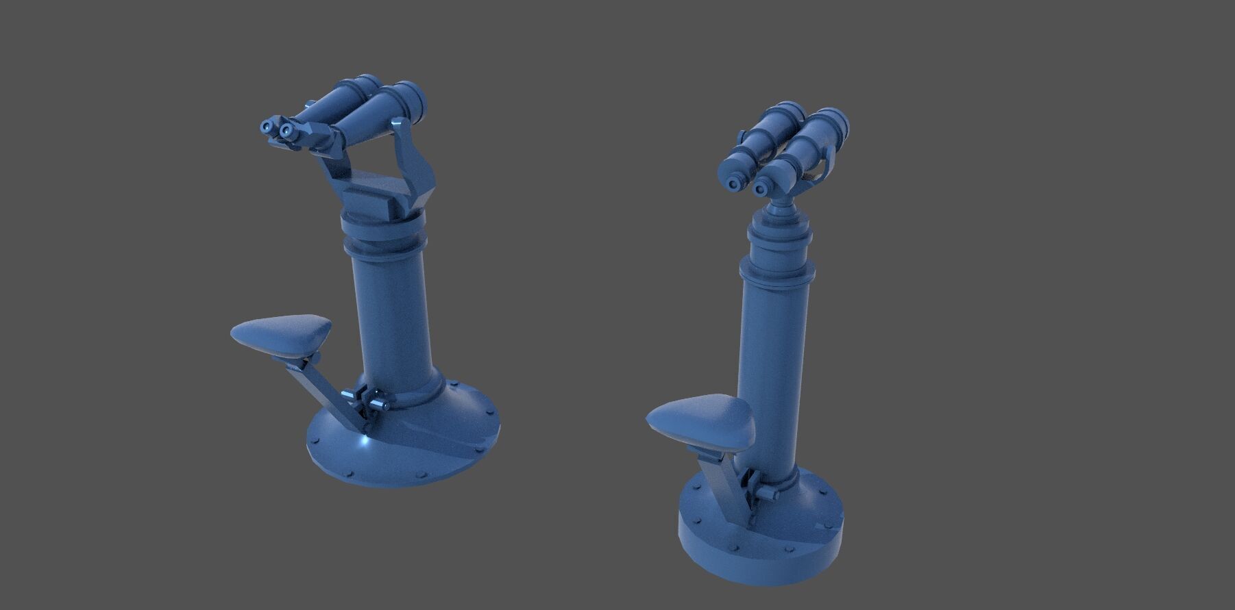 Yamato Binoculars - Commercial license - 1-100 scale 3D print model_1