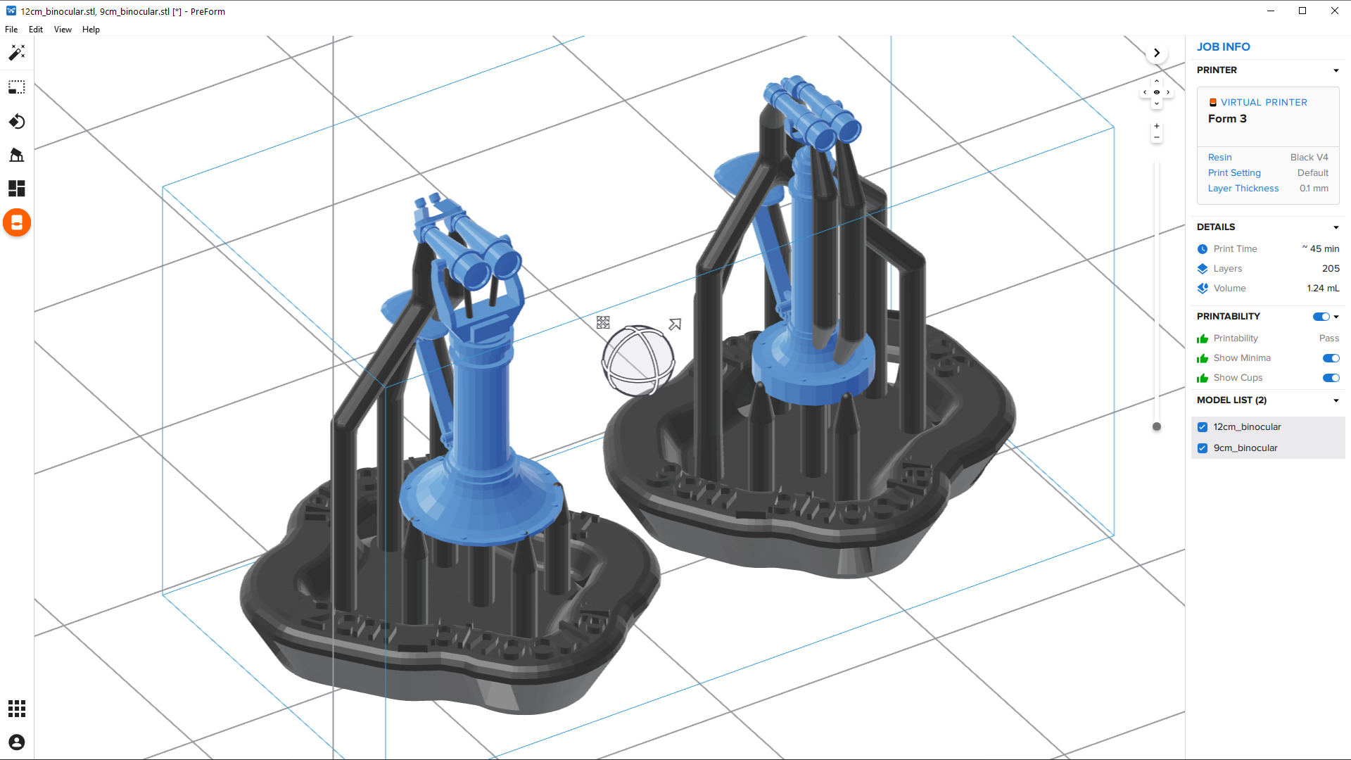 Yamato Binoculars - Commercial license - 1-100 scale 3D print model_4