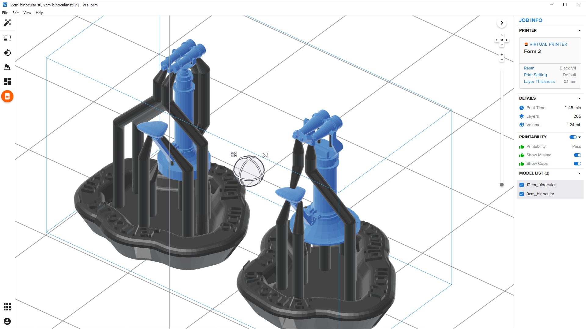 Yamato Binoculars - Commercial license - 1-100 scale 3D print model_5