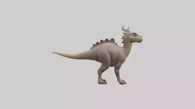 Maiasaura model