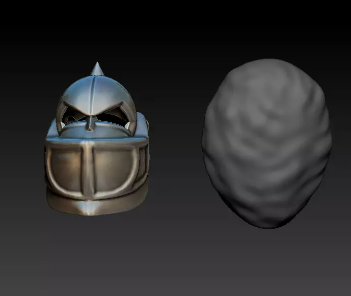 Snowman Thundercats Helmet and Shield 3D print model_0