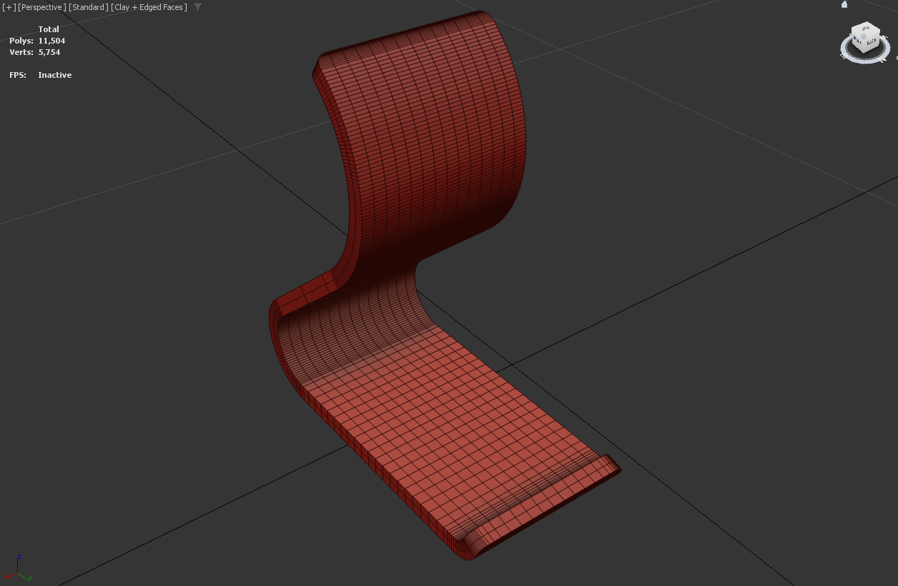 Phone Stand  3D print model_7