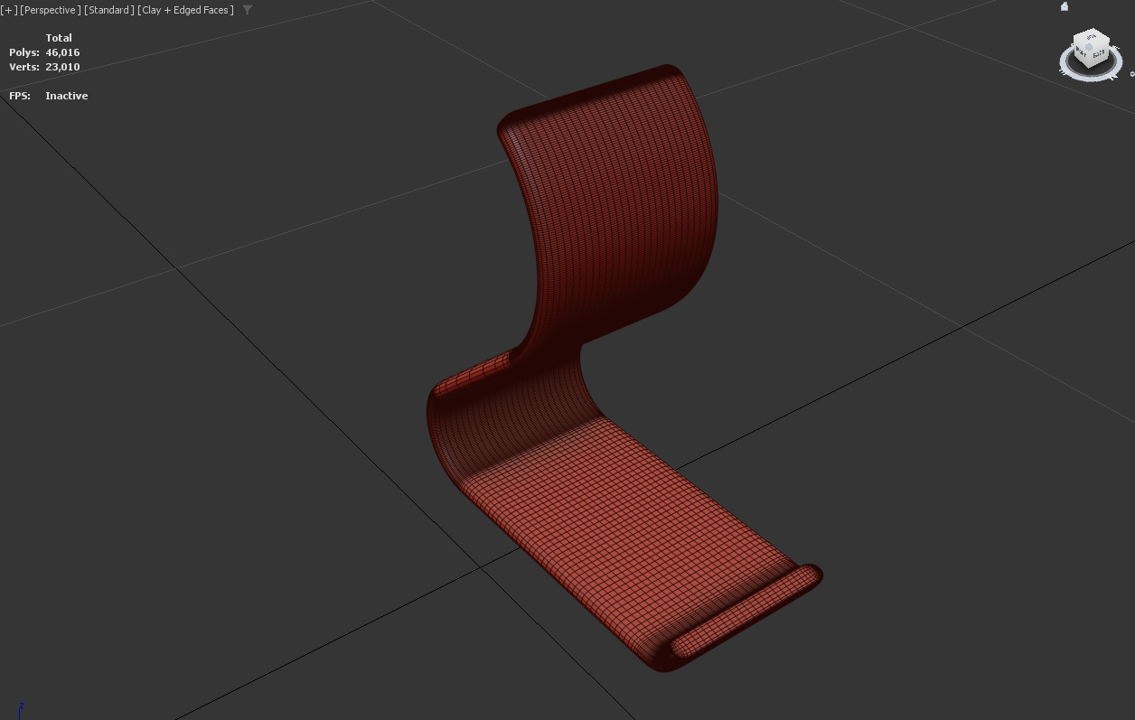 Phone Stand  3D print model_6