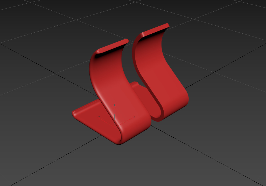 Phone Stand  3D print model_2