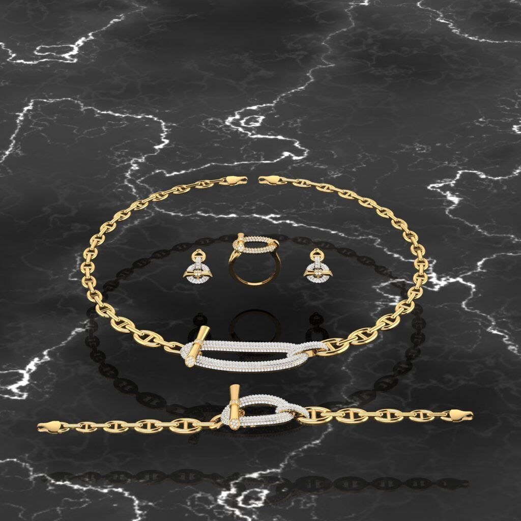 hermes kolye 3D print model_1