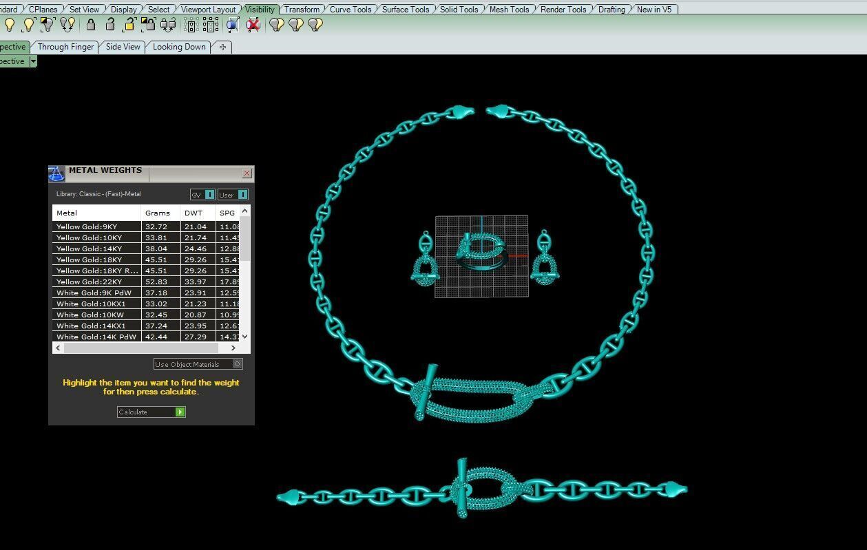 hermes kolye 3D print model_9