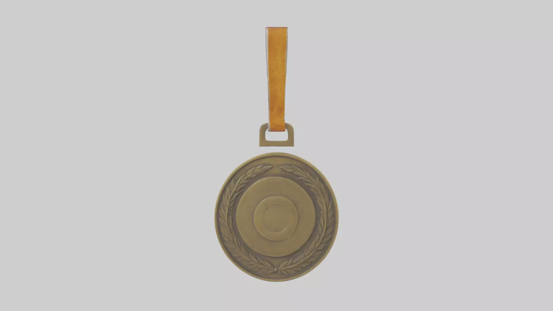 Merit Medal model Low-poly 3D model_0