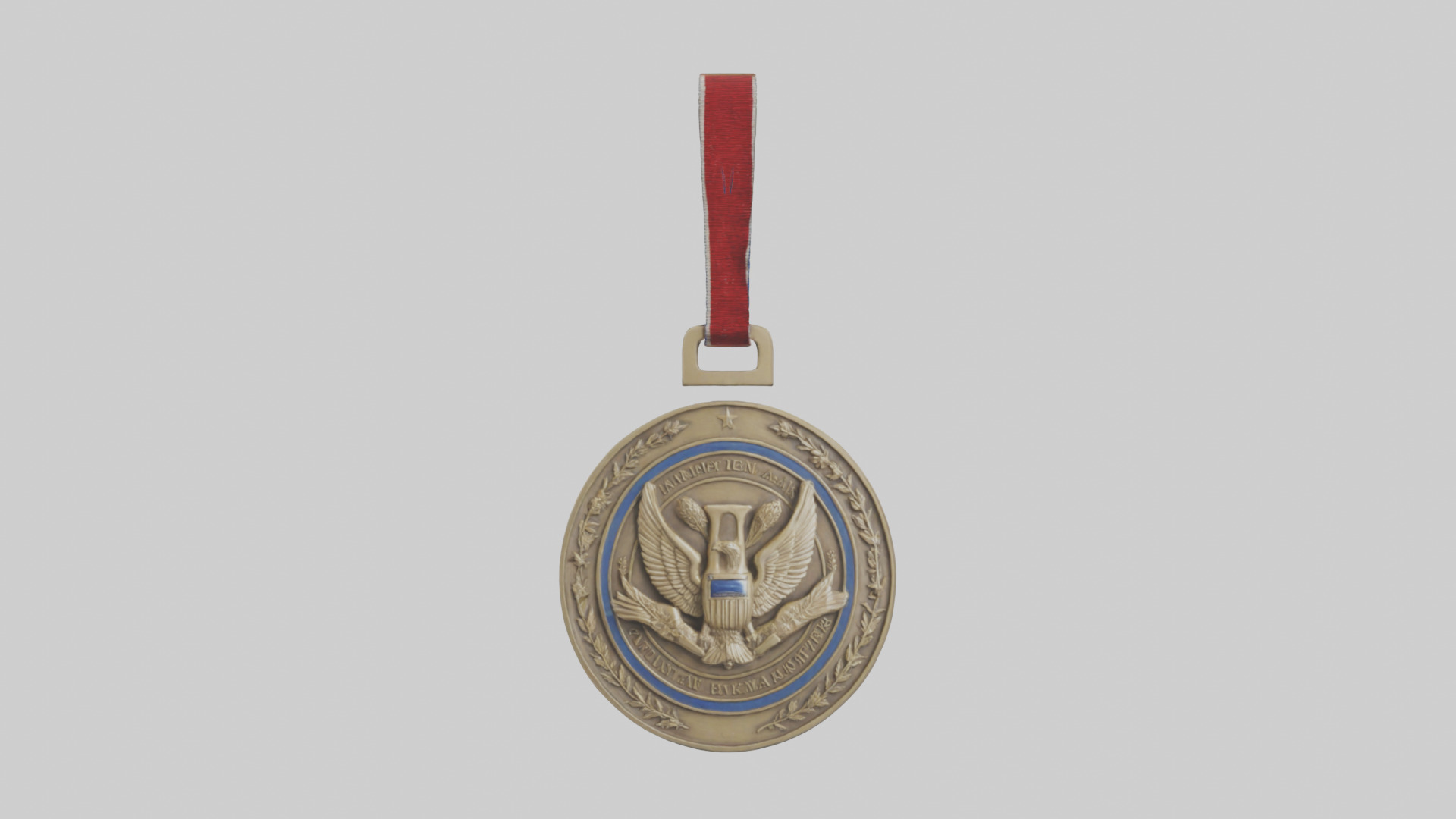 Merit Medal model Low-poly 3D model_9