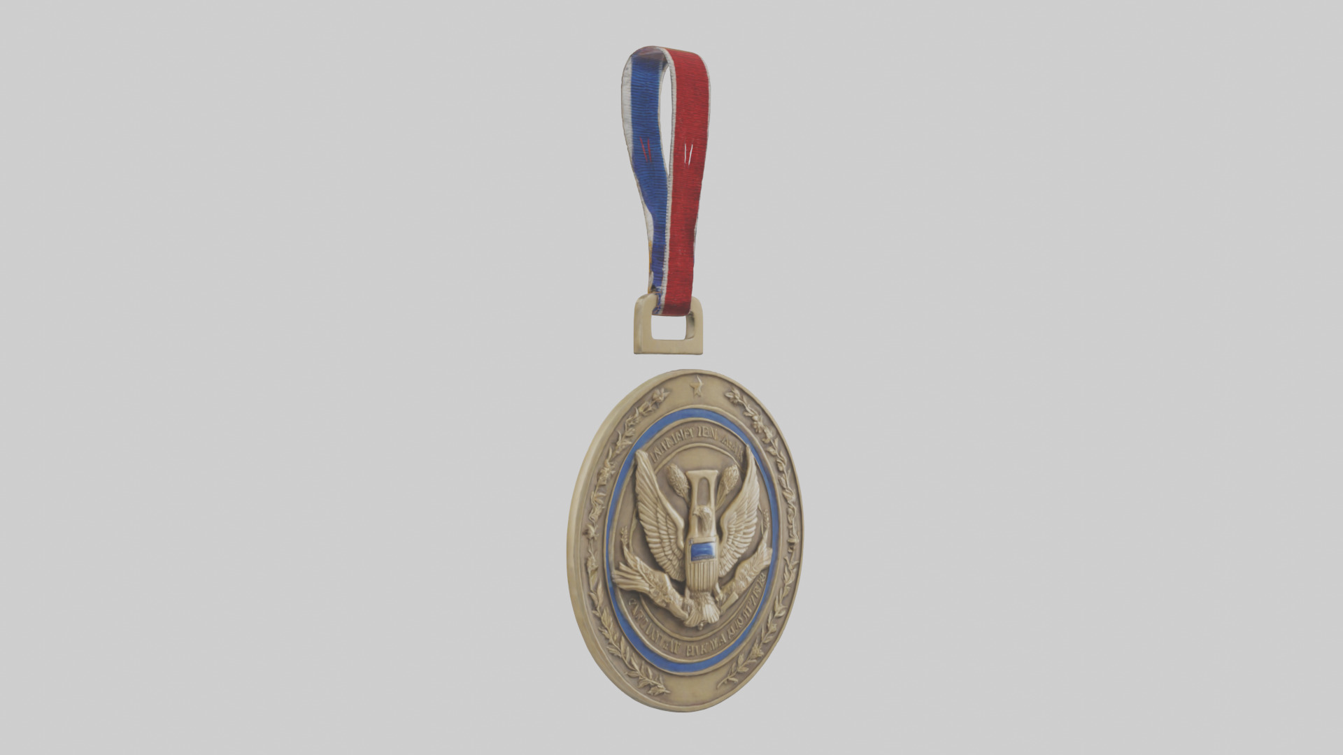 Merit Medal model Low-poly 3D model_11