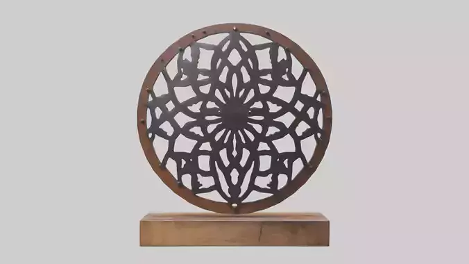 Metal and Wood Art