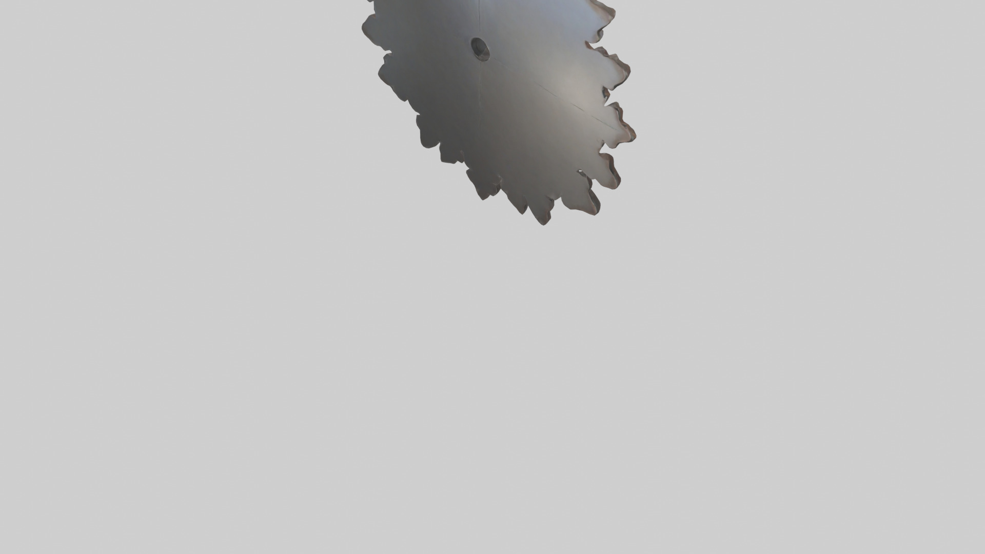 Metal wall art model Low-poly 3D model_4