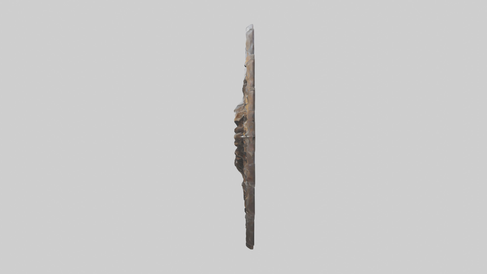Metal wall art model Low-poly 3D model_12