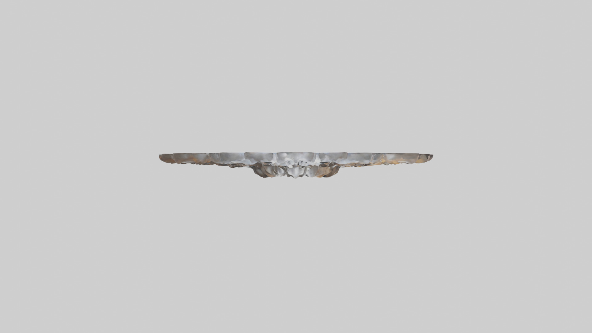 Metal wall art model Low-poly 3D model_14