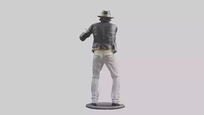 Michael Jackson statue model