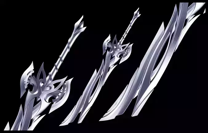 Forest Regalia Claymore