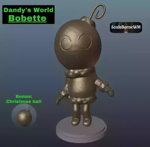 Dandy World Bobette 3D print model