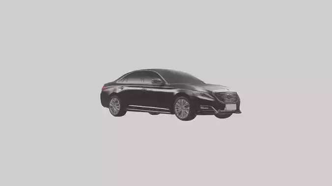 Modern Luxury Sedan model