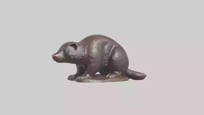 Mole statue model