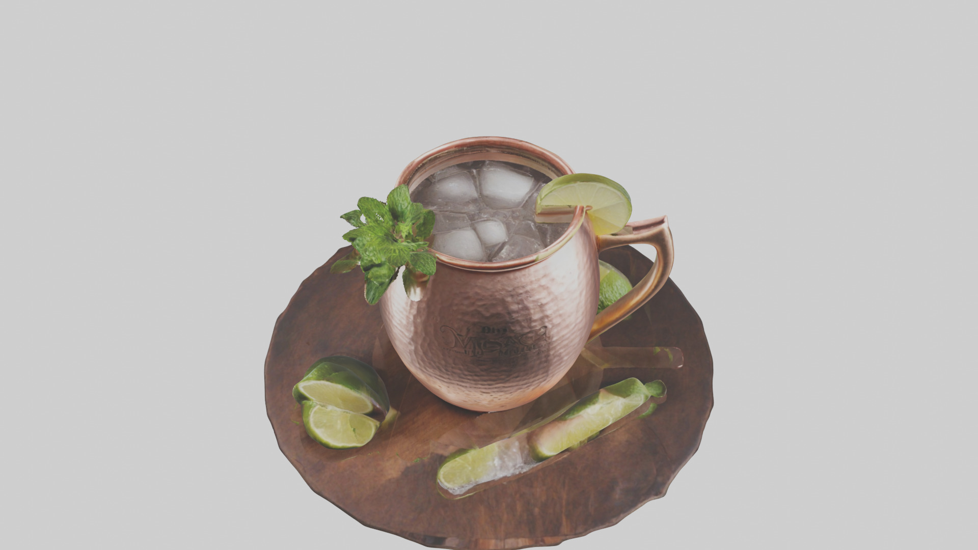 Moscow mule model Low-poly 3D model_16