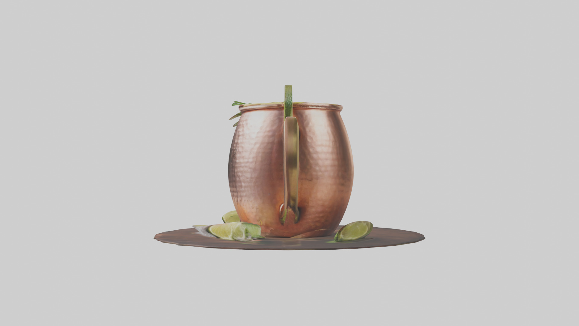 Moscow mule model Low-poly 3D model_12
