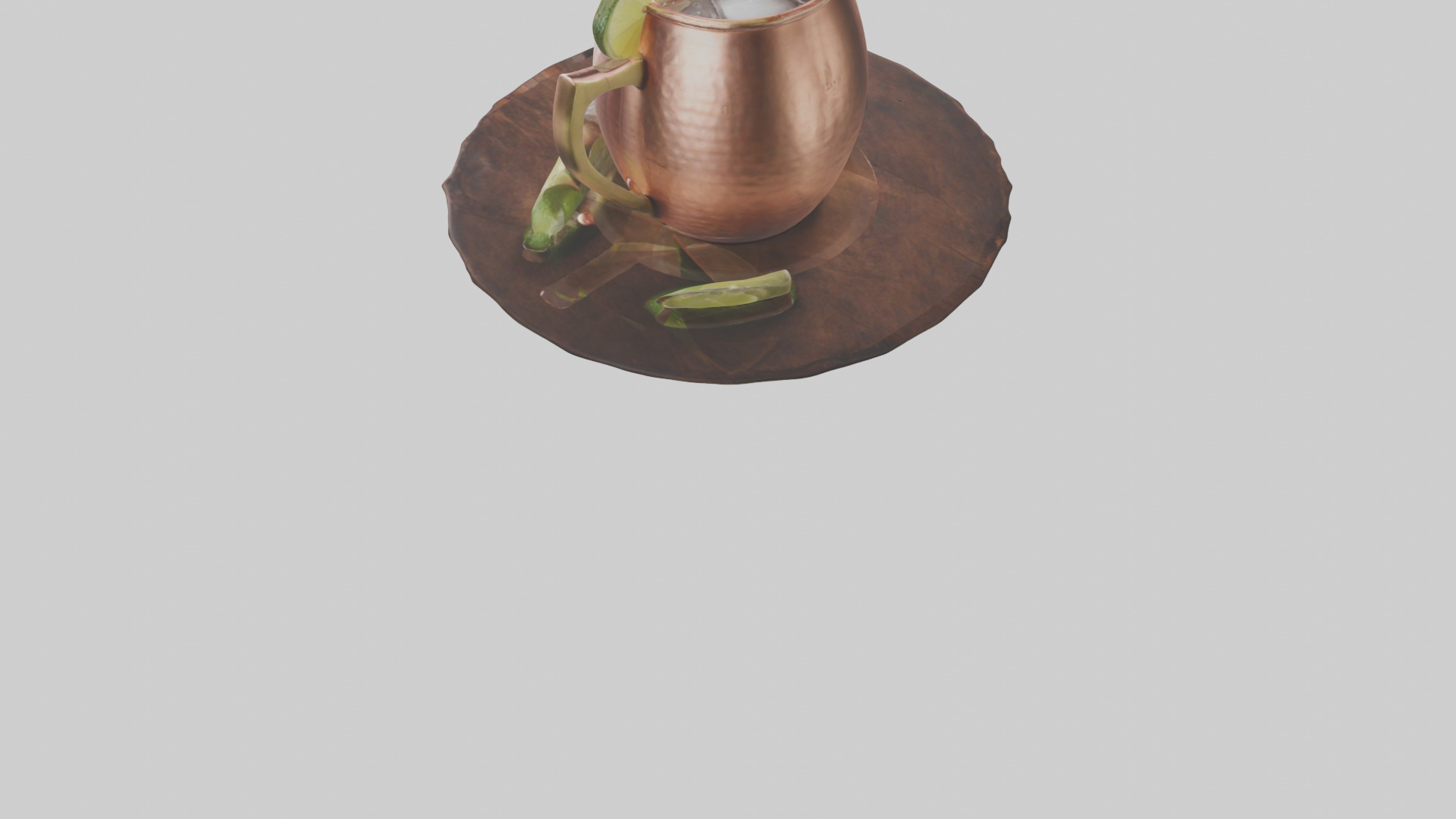 Moscow mule model Low-poly 3D model_3