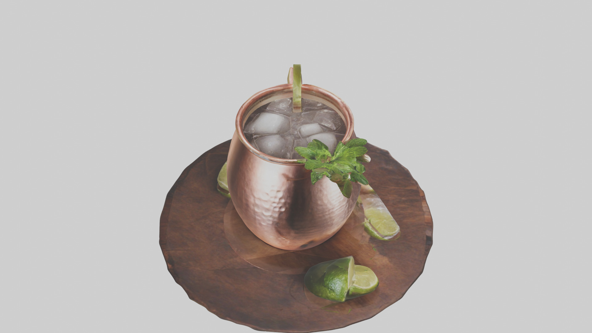 Moscow mule model Low-poly 3D model_18