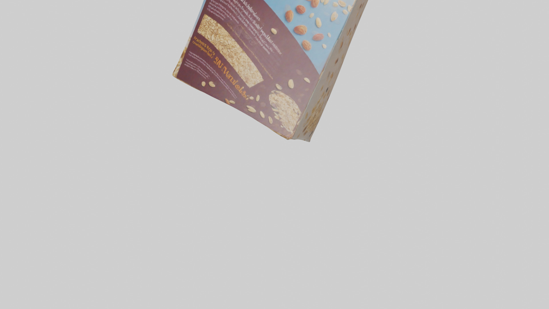 Muesli Box model Low-poly 3D model_5