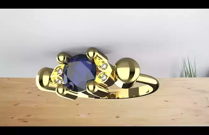 uniq stone ring dresing