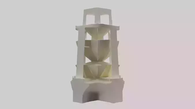 Multilevel sculpture model