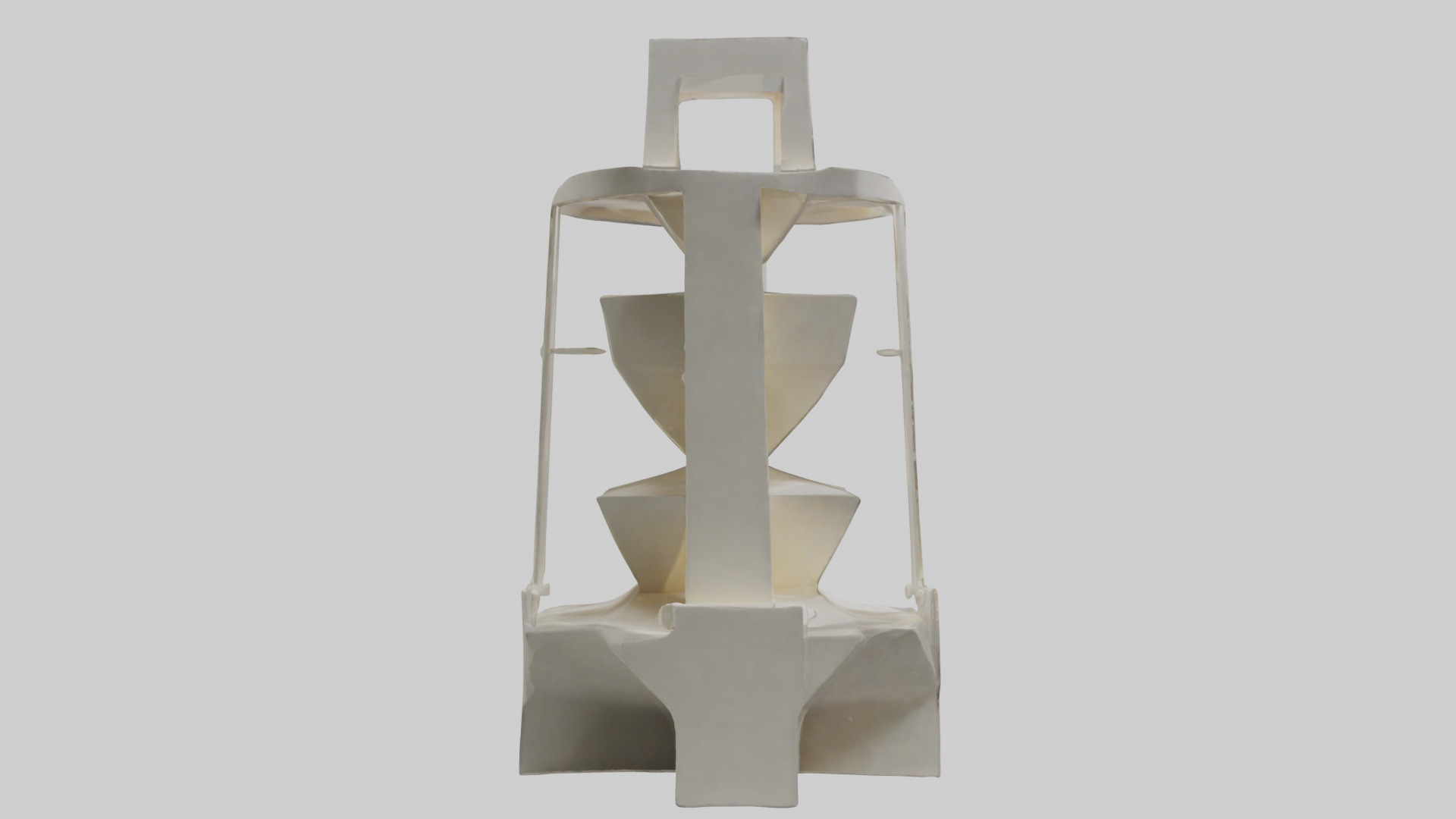 Multilevel sculpture model 3D model_2