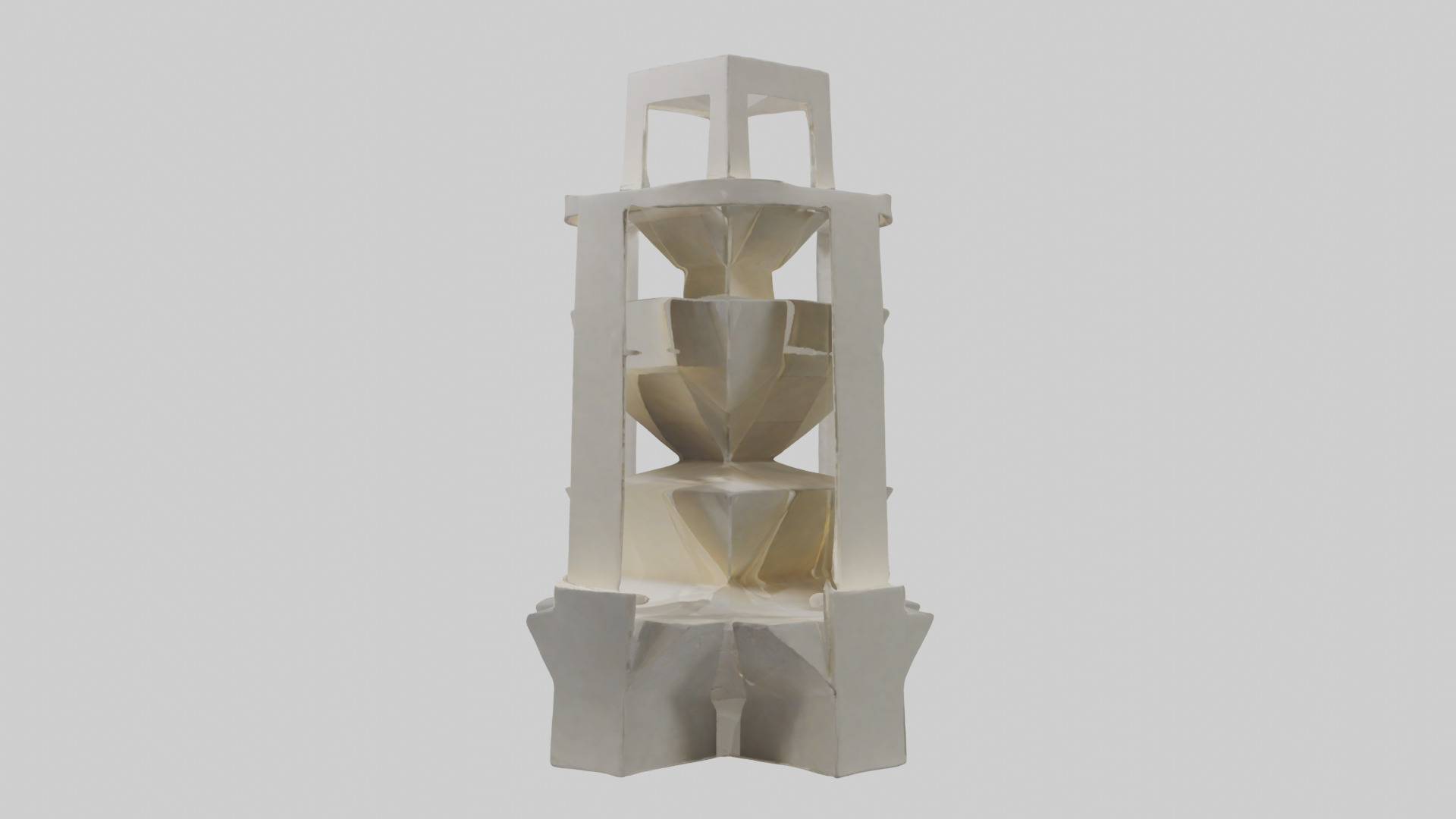 Multilevel sculpture model 3D model_12