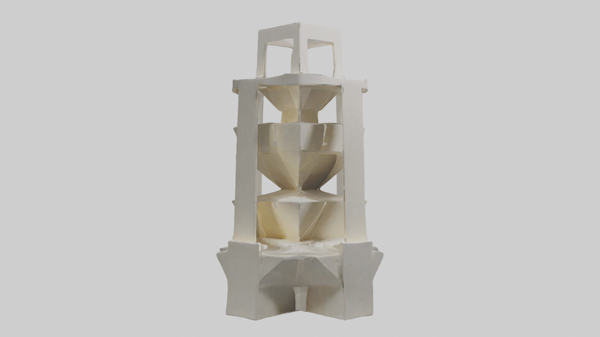 Multilevel sculpture model 3D model_13