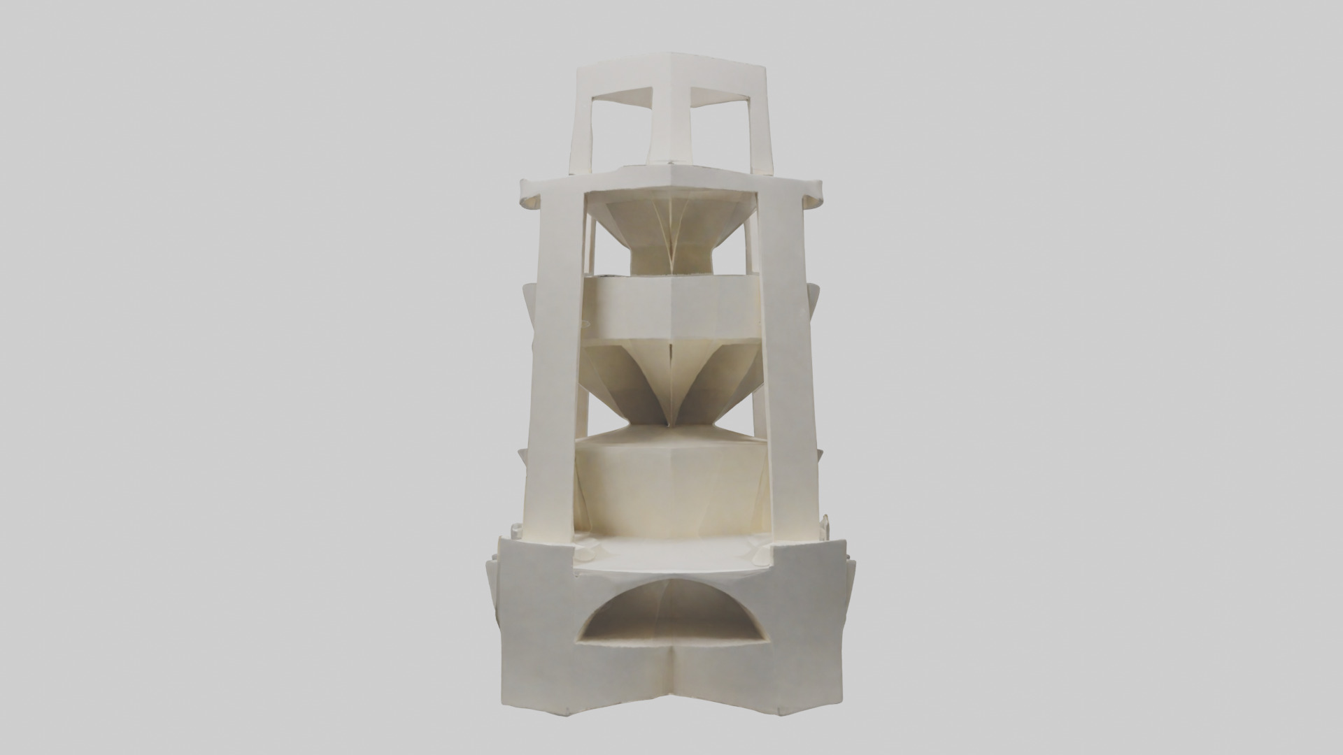 Multilevel sculpture model 3D model_9