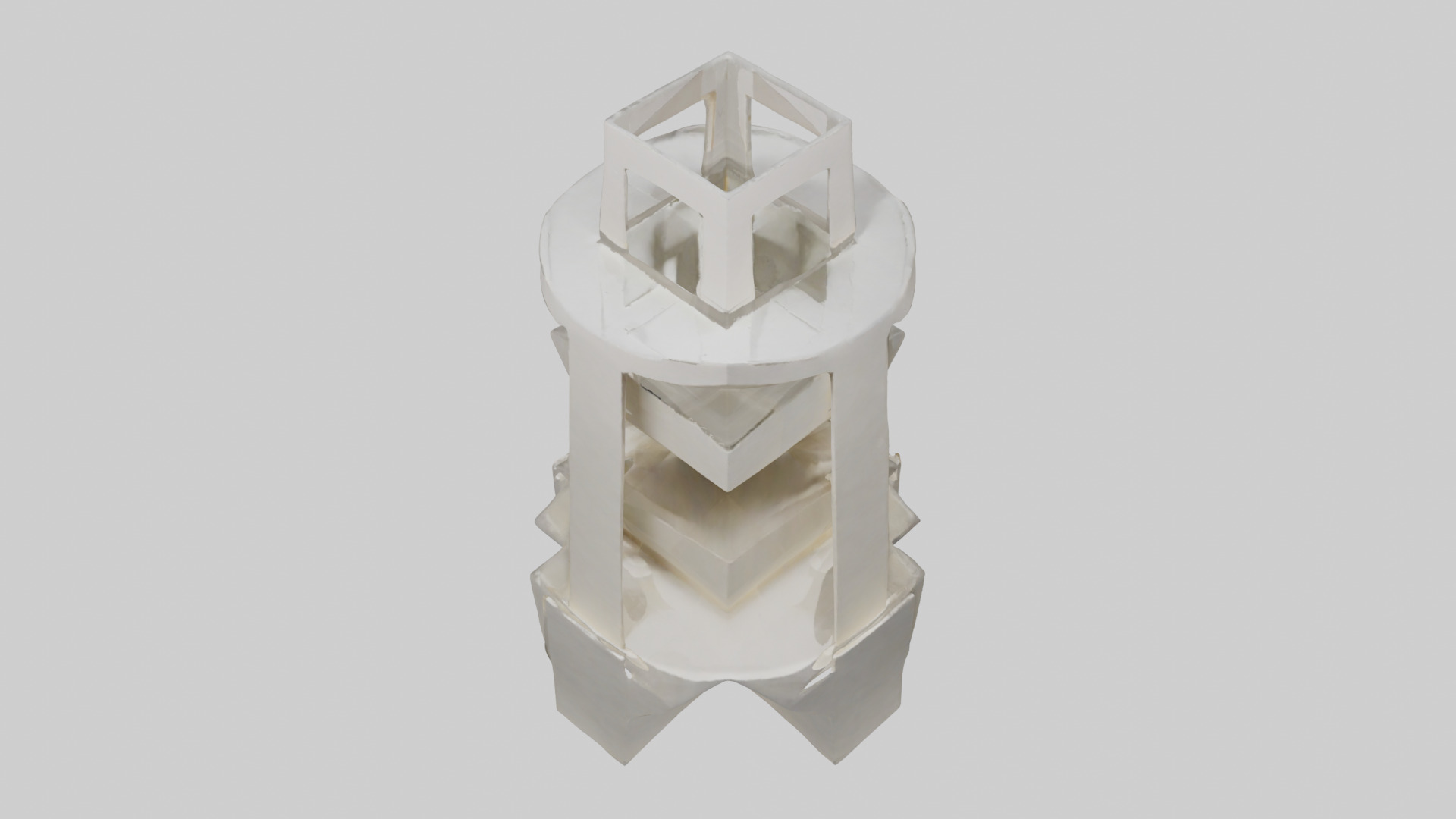 Multilevel sculpture model 3D model_16