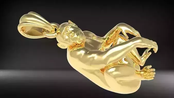 Monkey Pendant 