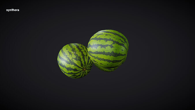 Watermelon Bunch 3D model