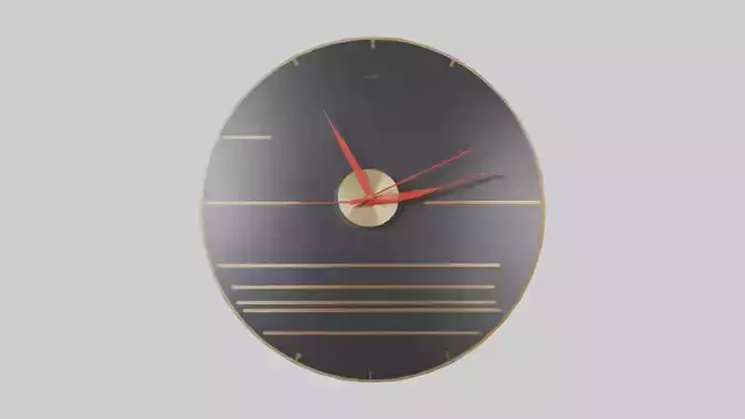 Music Wall Clock model