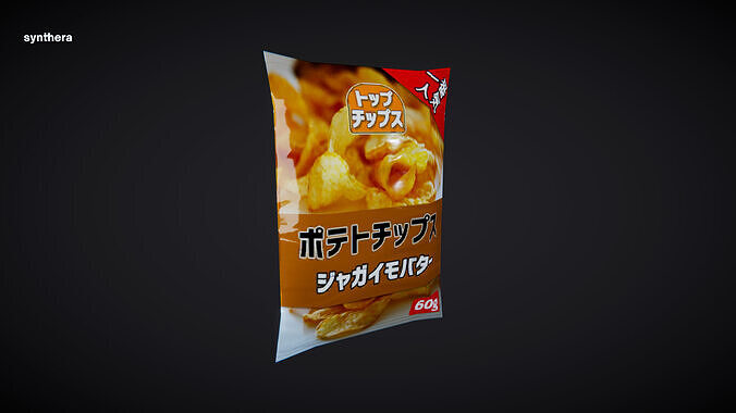 Chips Japanese 10 3D model