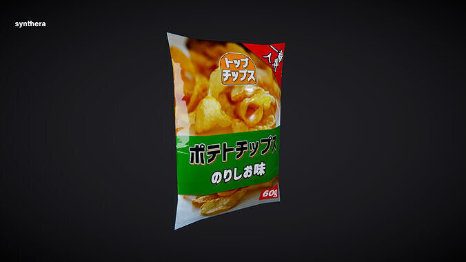 Chips Japanese 09 3D model
