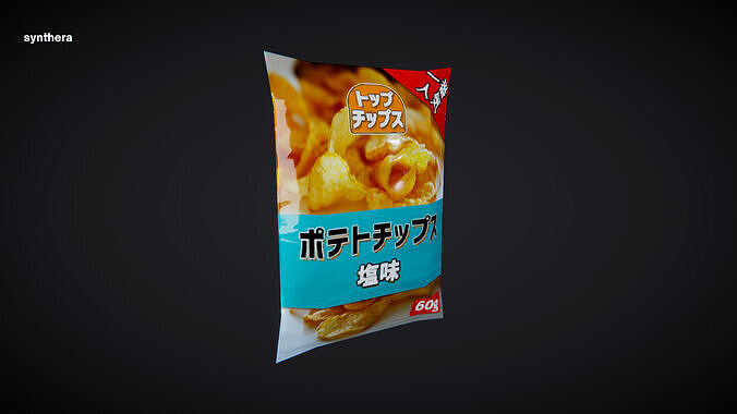 Chips Japanese 07 3D model