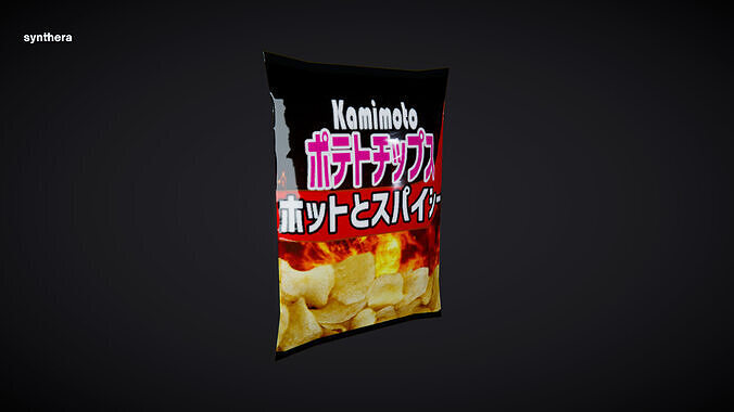 Chips Japanese 06 3D model