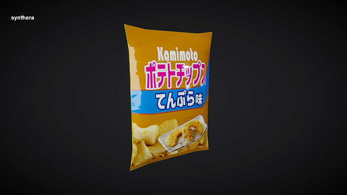 Chips Japanese 04 3D model
