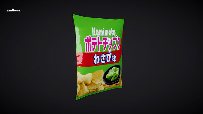 Chips Japanese 03 3D model