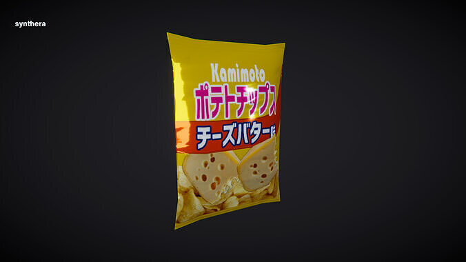 Chips Japanese 02 3D model