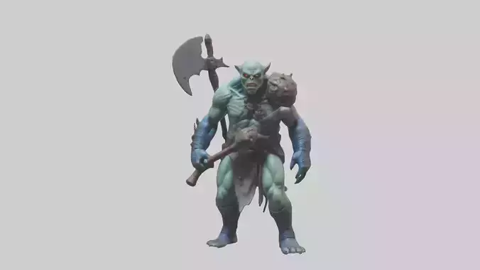 Mutant Warrior model