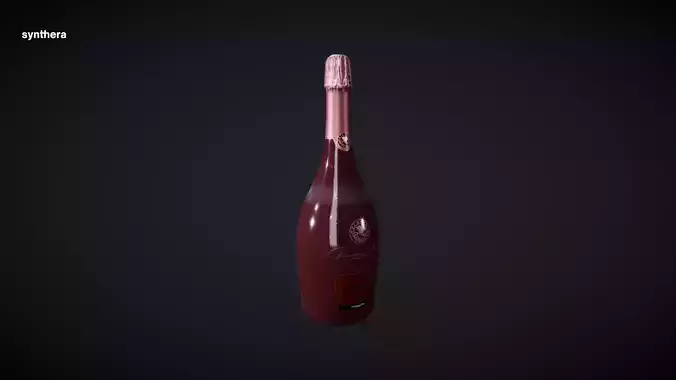 Bottle Russian Champagne