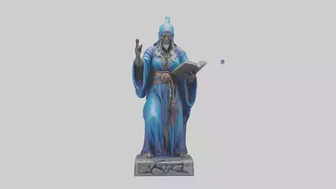 Mystic Sorcerer statue model