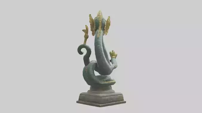Naga statue model